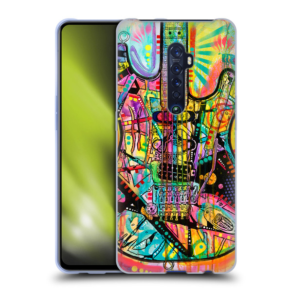 Dean Russo Pop Culture Guitar Soft Gel Case for OPPO Reno 2