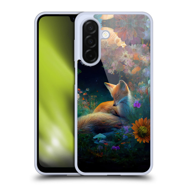 JK Stewart Art Fox Soft Gel Case for Samsung Galaxy A26 5G