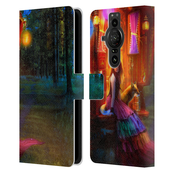 Aimee Stewart Fantasy Wanderlust Leather Book Wallet Case Cover For Sony Xperia Pro-I