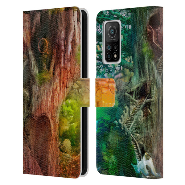 Aimee Stewart Fantasy Dream Tree Leather Book Wallet Case Cover For Xiaomi Mi 10T 5G