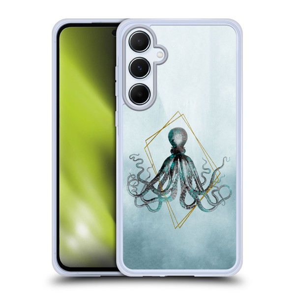 LebensArt Beings Octopus Soft Gel Case for Samsung Galaxy A55 5G