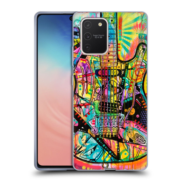 Dean Russo Pop Culture Guitar Soft Gel Case for Samsung Galaxy S10 Lite