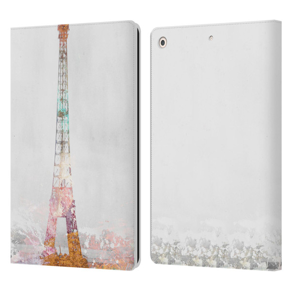 Aimee Stewart Landscapes Paris Color Splash Leather Book Wallet Case Cover For Apple iPad 10.2 2019/2020/2021
