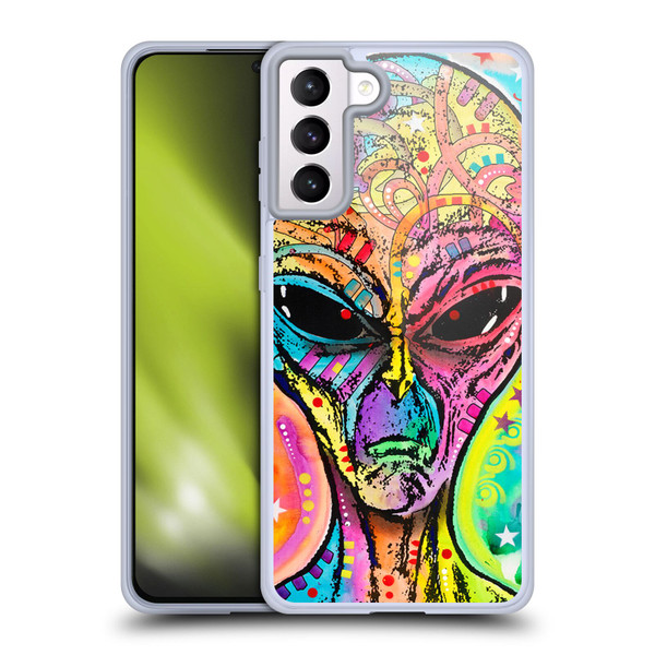 Dean Russo Pop Culture Alien Soft Gel Case for Samsung Galaxy S21+ 5G