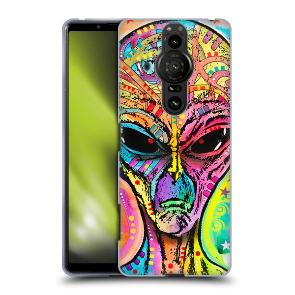 Dean Russo Pop Culture Alien Soft Gel Case for Sony Xperia Pro-I