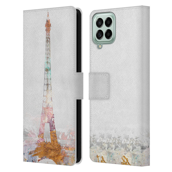 Aimee Stewart Landscapes Paris Color Splash Leather Book Wallet Case Cover For Samsung Galaxy M53 (2022)