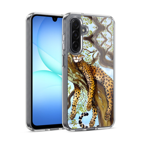 Lisa Sparling Creatures Leopard Soft Gel Case for Samsung Galaxy A17 4G / 5G