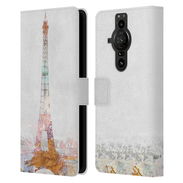 Aimee Stewart Landscapes Paris Color Splash Leather Book Wallet Case Cover For Sony Xperia Pro-I