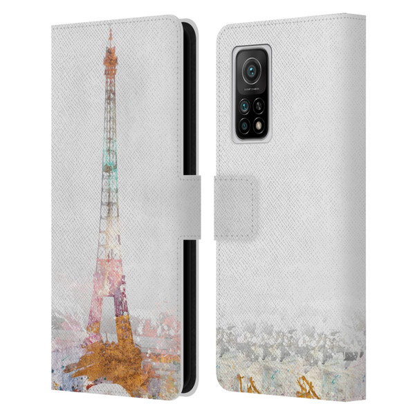 Aimee Stewart Landscapes Paris Color Splash Leather Book Wallet Case Cover For Xiaomi Mi 10T 5G