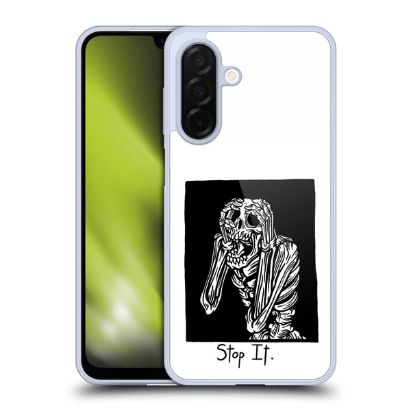 Matt Bailey Skull Stop It Soft Gel Case for Samsung Galaxy A26 5G