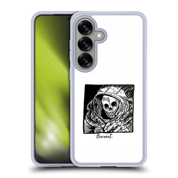 Matt Bailey Skull Burnout Soft Gel Case for Samsung Galaxy S25 & MagSafe