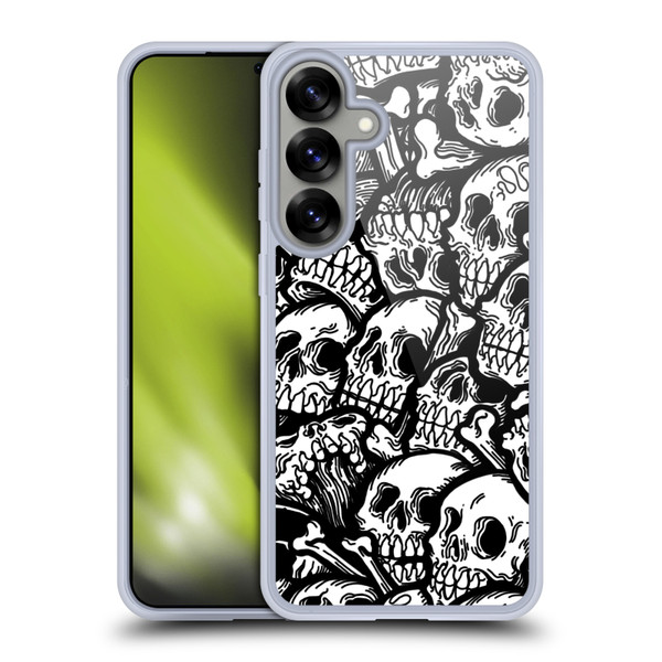 Matt Bailey Skull All Over Soft Gel Case for Samsung Galaxy S25+ & MagSafe
