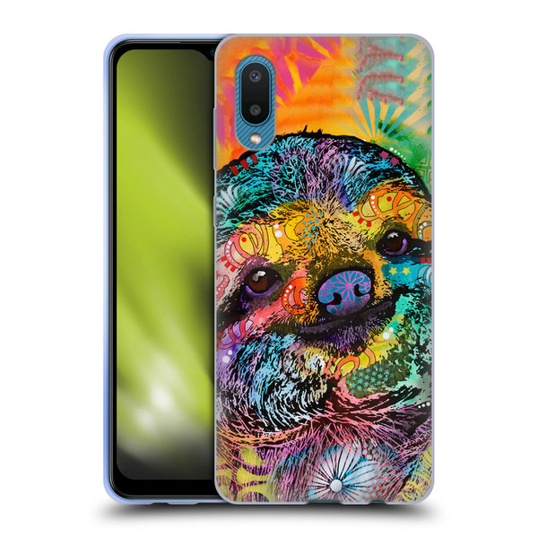 Dean Russo Wildlife 3 Sloth Soft Gel Case for Samsung Galaxy A02/M02 (2021)