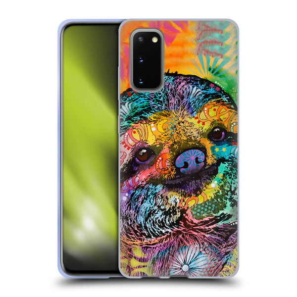 Dean Russo Wildlife 3 Sloth Soft Gel Case for Samsung Galaxy S20 / S20 5G