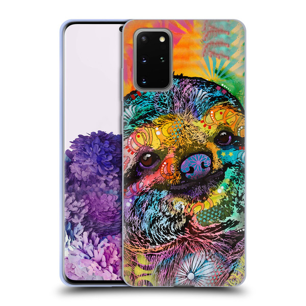 Dean Russo Wildlife 3 Sloth Soft Gel Case for Samsung Galaxy S20+ / S20+ 5G