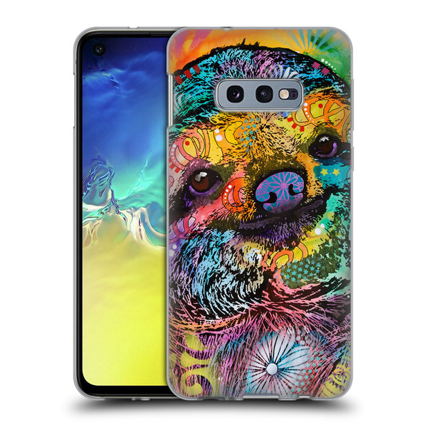 Dean Russo Wildlife 3 Sloth Soft Gel Case for Samsung Galaxy S10e