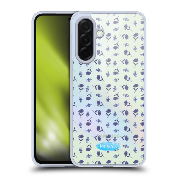 Me To You Soft Focus Lilac Pattern Soft Gel Case for Samsung Galaxy A36 5G