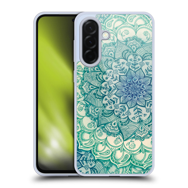 Micklyn Le Feuvre Mandala 3 Emerald Doodle Soft Gel Case for Samsung Galaxy A36 5G