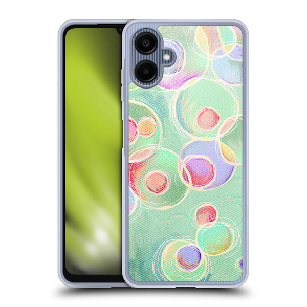 Micklyn Le Feuvre Patterns Iridescent Bubbles Soft Gel Case for Samsung Galaxy A06 4G / 5G