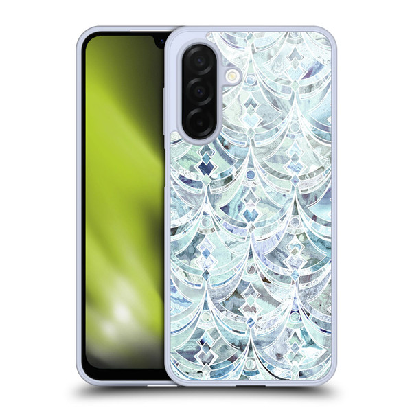 Micklyn Le Feuvre Marble Patterns Ice And Diamonds Art Deco Pattern Soft Gel Case for Samsung Galaxy A26 5G
