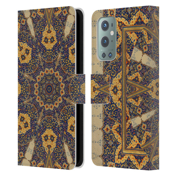 Aimee Stewart Mandala Ancient Script Leather Book Wallet Case Cover For OnePlus 9