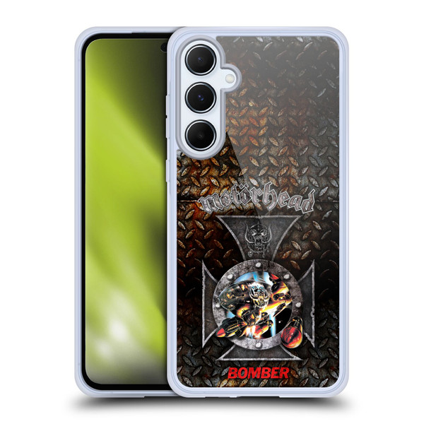 Motorhead Key Art Bomber Cross Soft Gel Case for Samsung Galaxy A55 5G