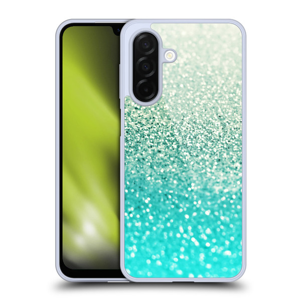 Monika Strigel Glitter Collection Mint Soft Gel Case for Samsung Galaxy A26 5G
