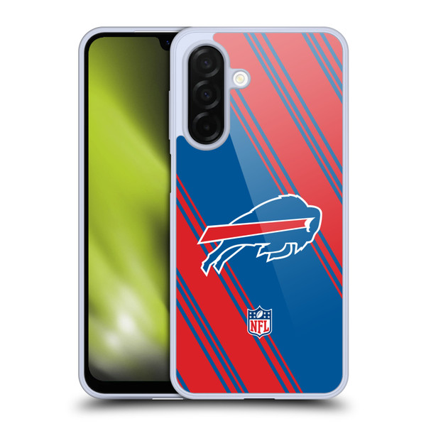 NFL Buffalo Bills Artwork Stripes Soft Gel Case for Samsung Galaxy A26 5G
