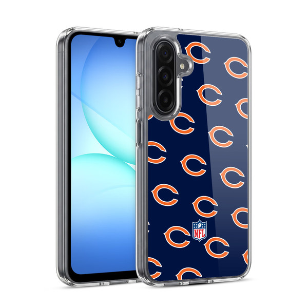 NFL Chicago Bears Artwork Patterns Soft Gel Case for Samsung Galaxy A17 4G / 5G