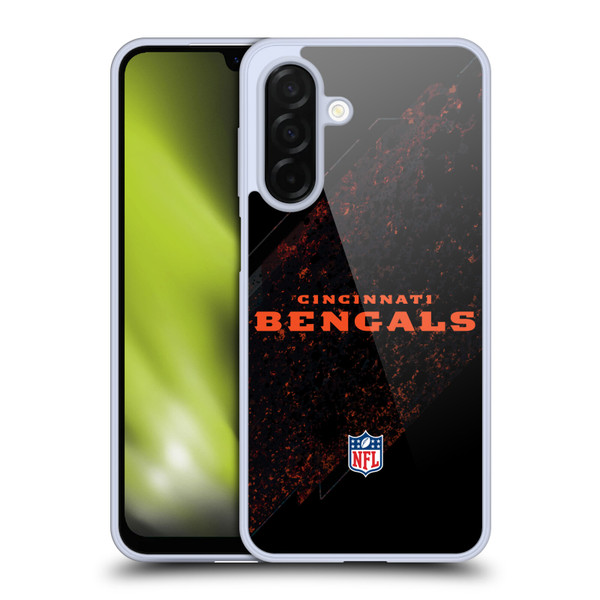 NFL Cincinnati Bengals Logo Blur Soft Gel Case for Samsung Galaxy A26 5G