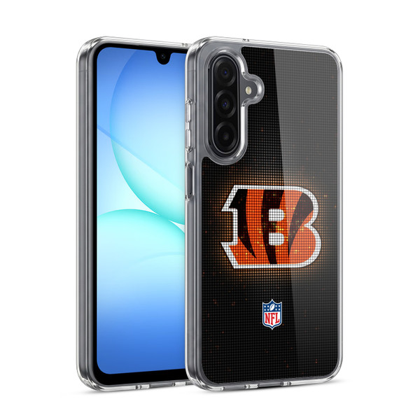 NFL Cincinnati Bengals Artwork LED Soft Gel Case for Samsung Galaxy A17 4G / 5G