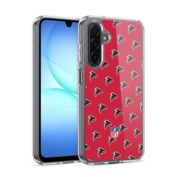 NFL Atlanta Falcons Artwork Patterns Soft Gel Case for Samsung Galaxy A17 4G / 5G