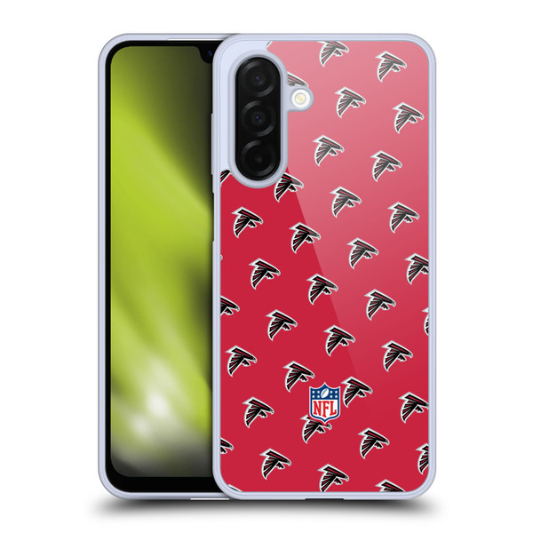 NFL Atlanta Falcons Artwork Patterns Soft Gel Case for Samsung Galaxy A26 5G