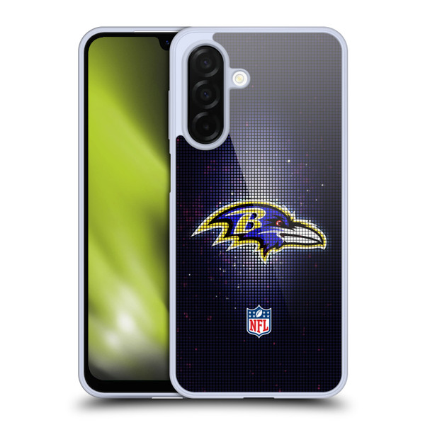NFL Baltimore Ravens Artwork LED Soft Gel Case for Samsung Galaxy A26 5G