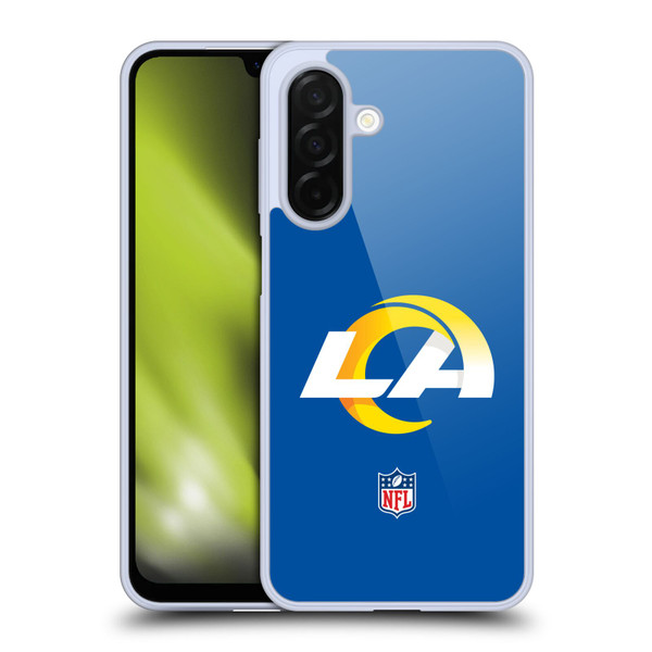 NFL Los Angeles Rams Logo Plain Soft Gel Case for Samsung Galaxy A26 5G