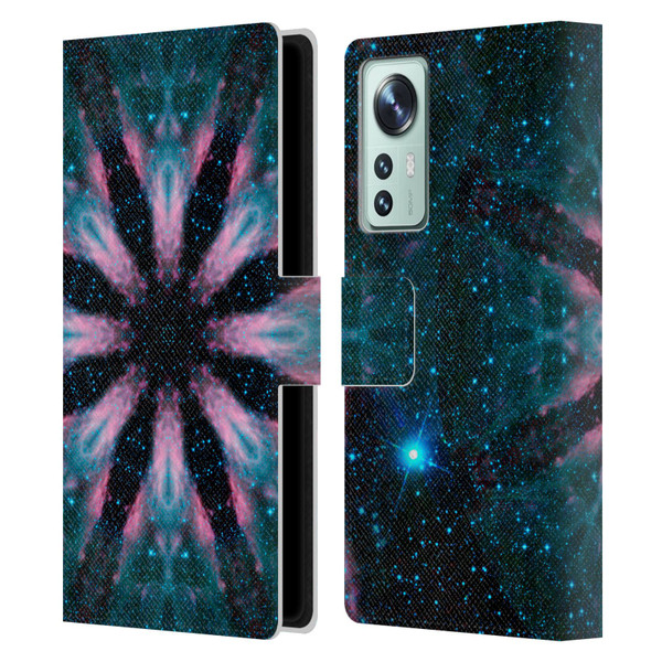 Aimee Stewart Mandala Galactic Leather Book Wallet Case Cover For Xiaomi 12
