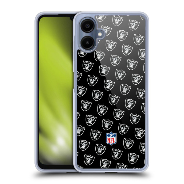 NFL Las Vegas Raiders Artwork Patterns Soft Gel Case for Samsung Galaxy A06 4G / 5G