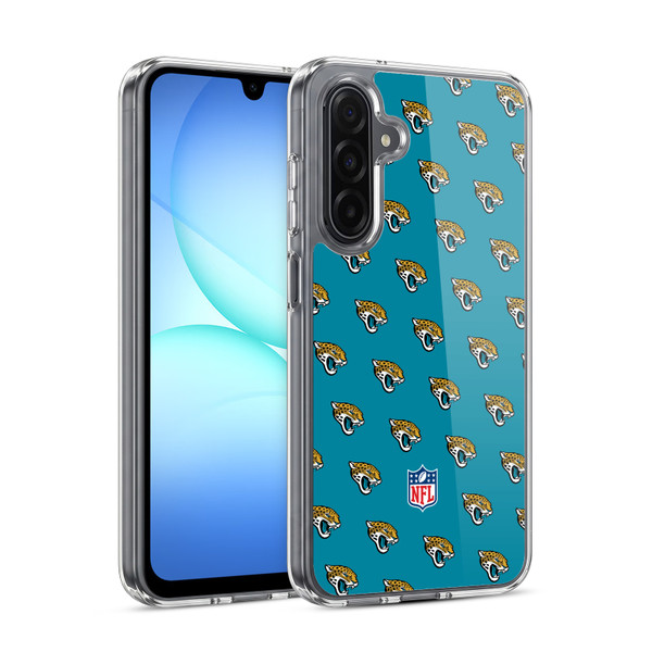NFL Jacksonville Jaguars Artwork Patterns Soft Gel Case for Samsung Galaxy A17 4G / 5G