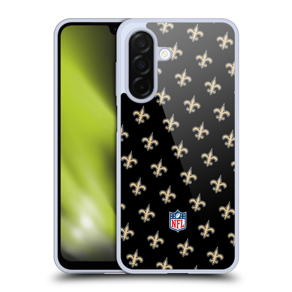 NFL New Orleans Saints Artwork Patterns Soft Gel Case for Samsung Galaxy A26 5G