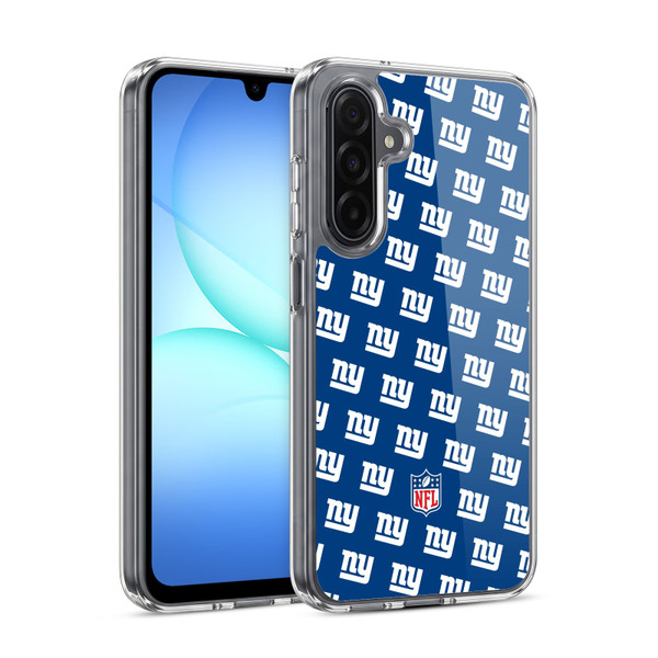 NFL New York Giants Artwork Patterns Soft Gel Case for Samsung Galaxy A17 4G / 5G