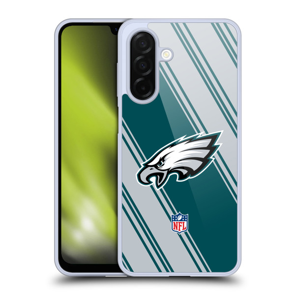 NFL Philadelphia Eagles Artwork Stripes Soft Gel Case for Samsung Galaxy A26 5G