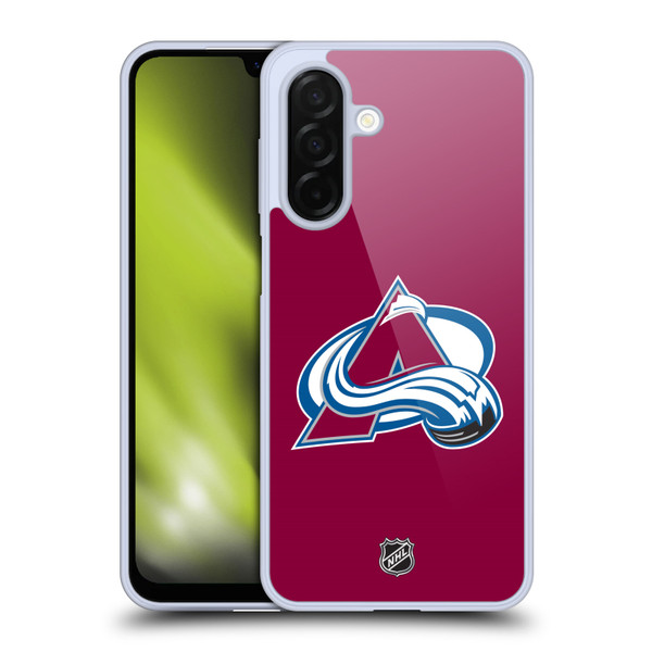NHL Colorado Avalanche Plain Soft Gel Case for Samsung Galaxy A26 5G