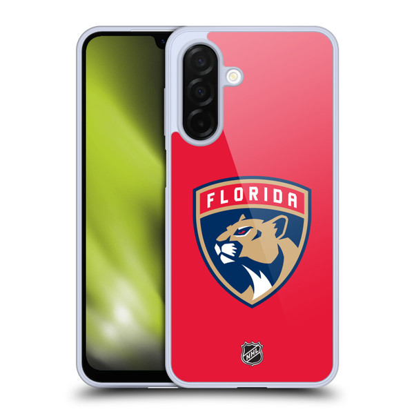 NHL Florida Panthers Plain Soft Gel Case for Samsung Galaxy A26 5G