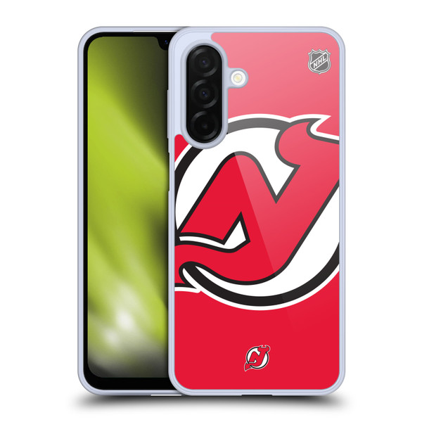NHL New Jersey Devils Oversized Soft Gel Case for Samsung Galaxy A26 5G