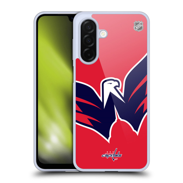 NHL Washington Capitals Oversized Soft Gel Case for Samsung Galaxy A26 5G