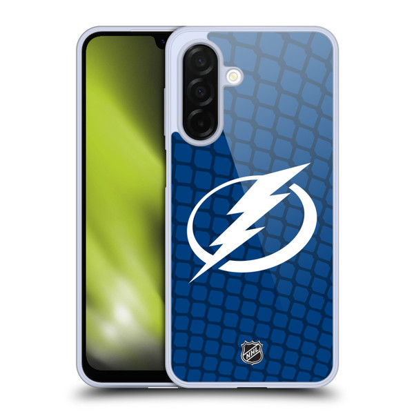 NHL Tampa Bay Lightning Net Pattern Soft Gel Case for Samsung Galaxy A26 5G