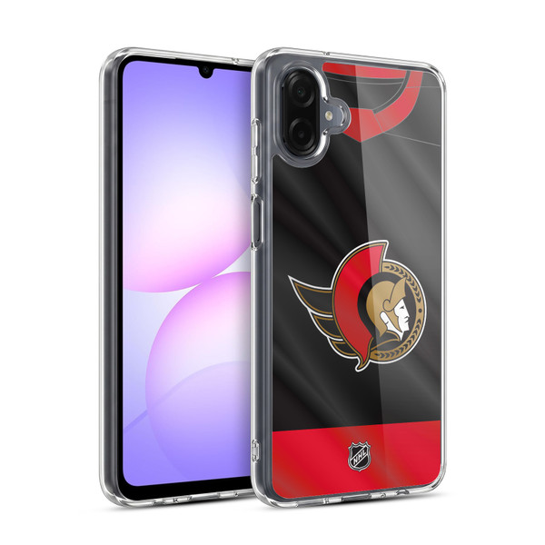 NHL Ottawa Senators Jersey Soft Gel Case for Samsung Galaxy A07 4G