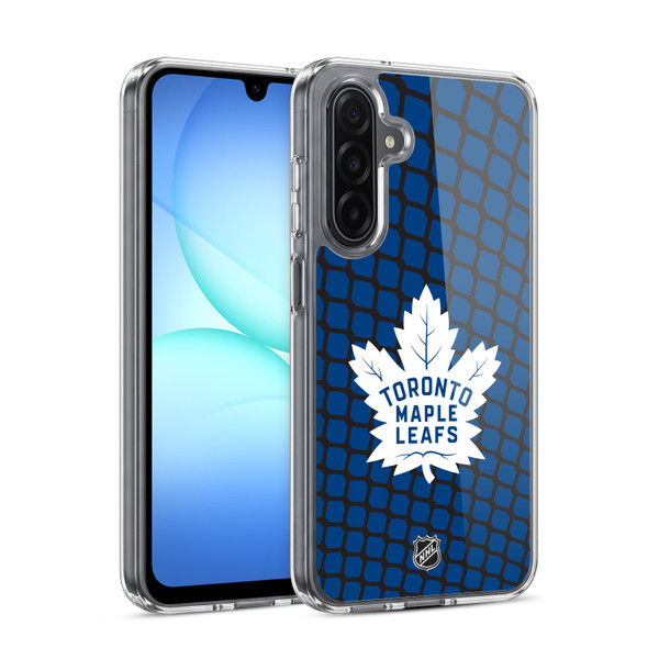 NHL Toronto Maple Leafs Net Pattern Soft Gel Case for Samsung Galaxy A17 4G / 5G