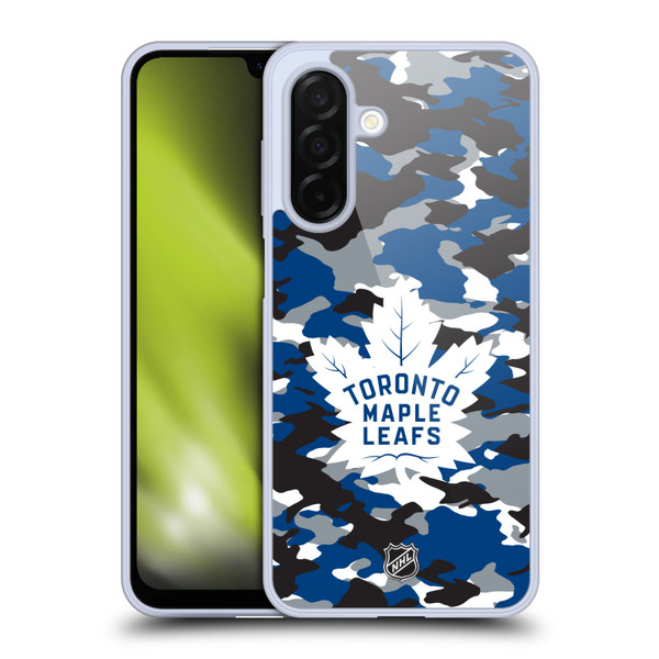 NHL Toronto Maple Leafs Camouflage Soft Gel Case for Samsung Galaxy A26 5G