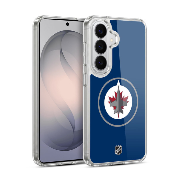 NHL Winnipeg Jets Plain Soft Gel Case for Samsung Galaxy S26 Plus